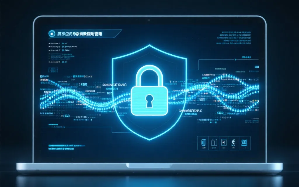 应用权限与数据安全结构示意